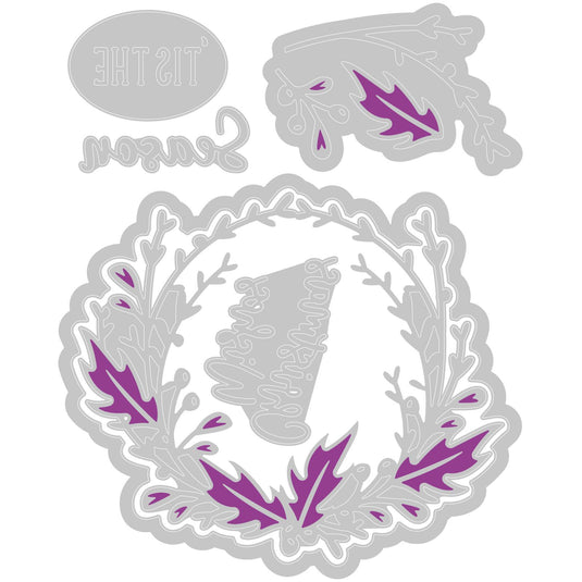 Sizzix • thinlits snijmallen detailed wreath