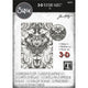 Sizzix • tim holtz 3-d texture fades embossing folder damask