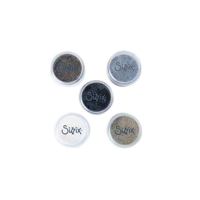Afbeelding laden in galerijviewer, Sizzix • making essential biodegradable fine glitter neutrals
