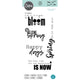 Sizzix • clear stamps set spring sentiments