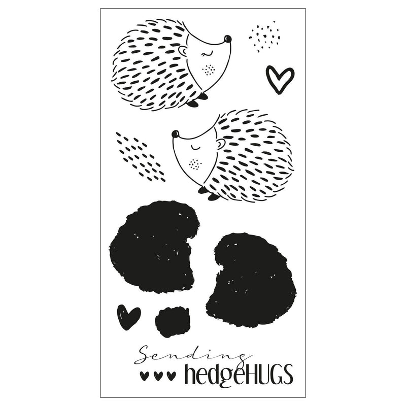 Afbeelding laden in galerijviewer, Sizzix • layered clear stamps set hedgehugs 11pieces
