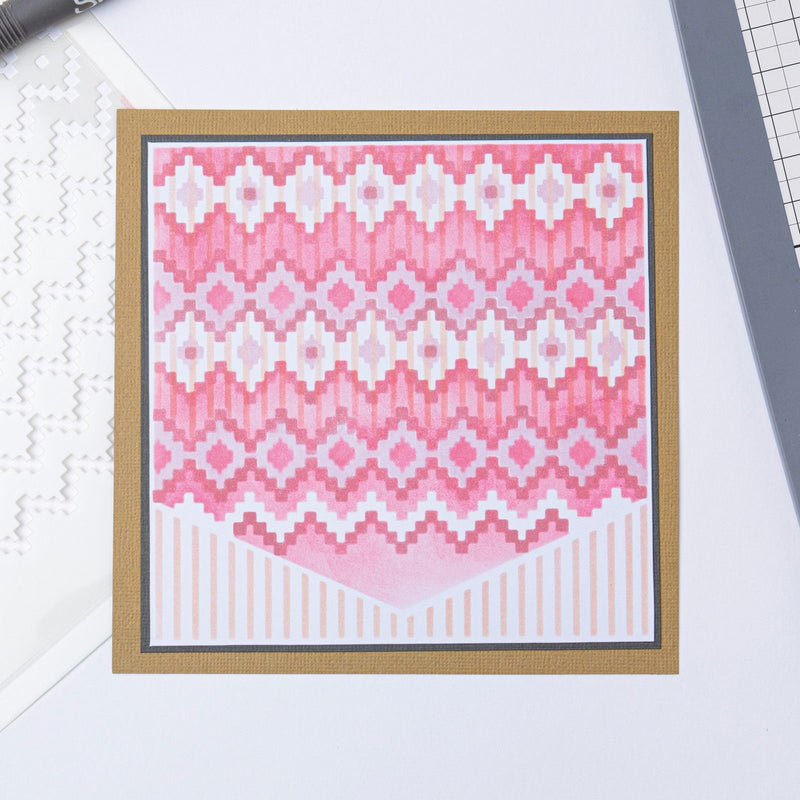 Afbeelding laden in galerijviewer, Sizzix • layered stencils textile 4pieces
