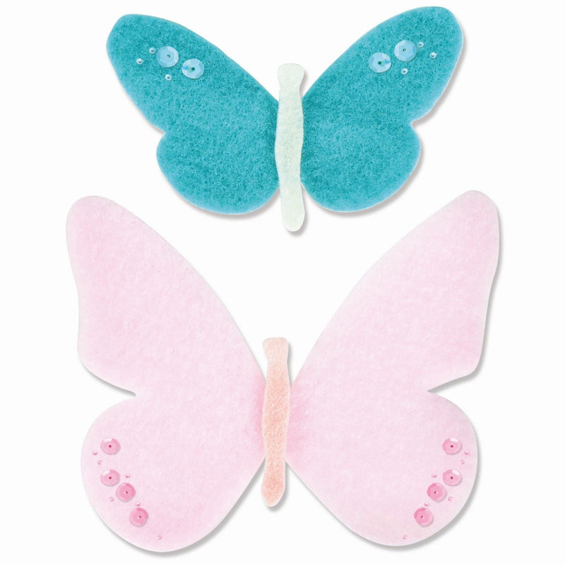 Afbeelding laden in galerijviewer, Sizzix • bigz die textile butterflies
