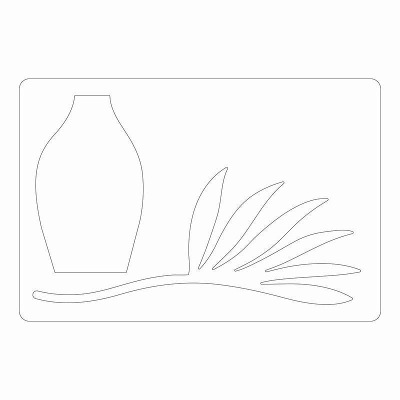 Afbeelding laden in galerijviewer, Sizzix • bigz l die vase foliage
