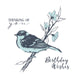Sizzix • layered clear stamps summer bird 4stuks