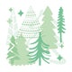 Sizzix • layered stencils doddle trees 4stuks