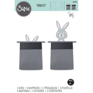 Sizzix • thinlits die set as if by magic!