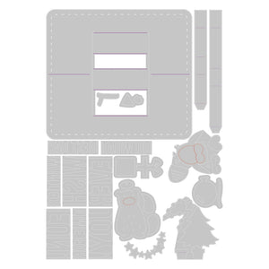 Sizzix • thinlits die set multi-phrase pop-up