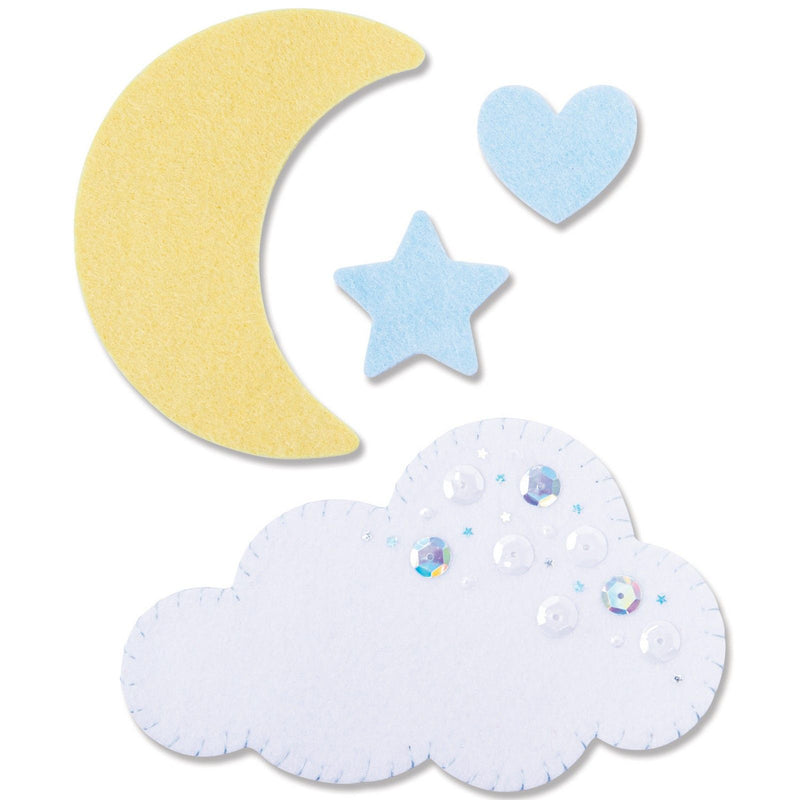 Afbeelding laden in galerijviewer, Sizzix • bigz l die moon cloud

