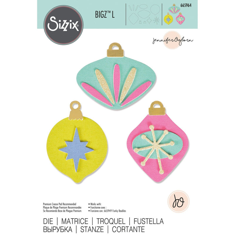 Afbeelding laden in galerijviewer, Sizzix • bigz l die quirky baubles
