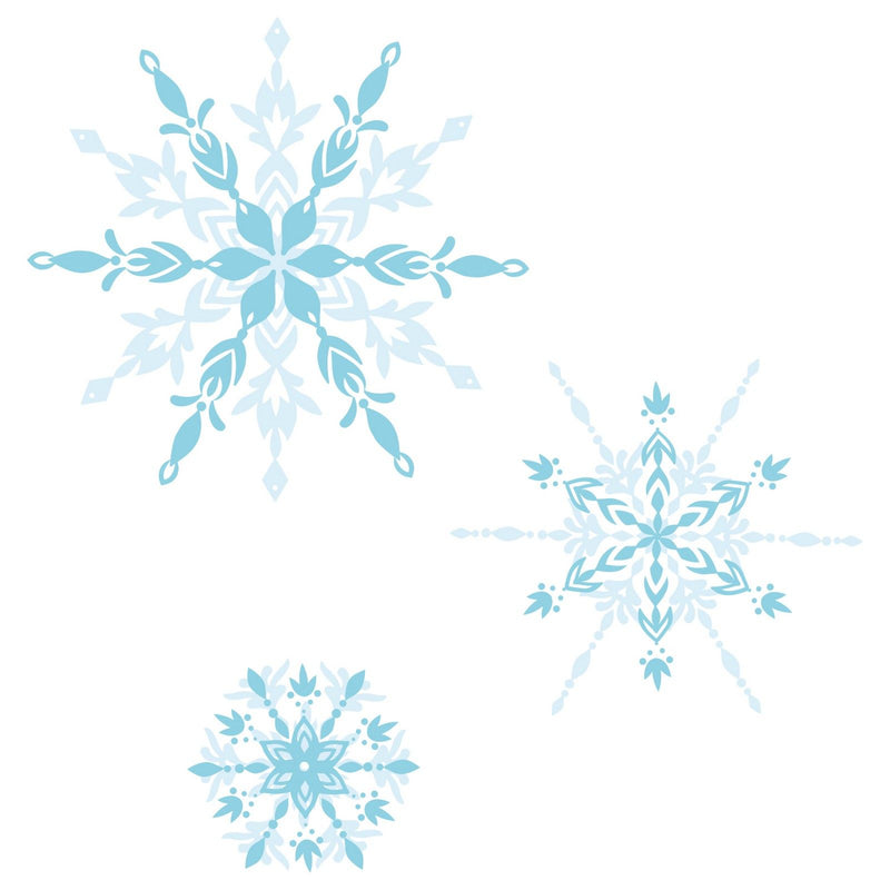 Afbeelding laden in galerijviewer, Sizzix • layered clear stamps floating snowflakes
