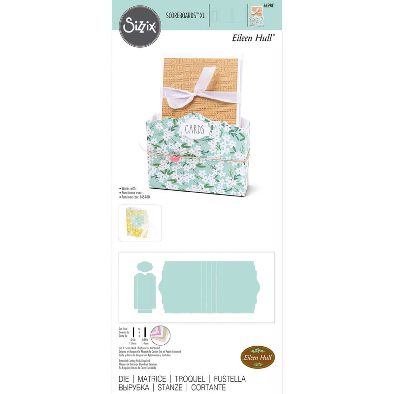Afbeelding laden in galerijviewer, Sizzix • scoreboards xl die card caddy
