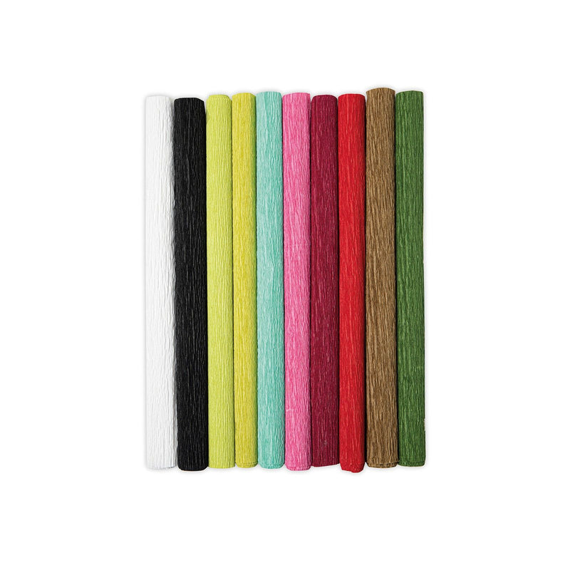 Afbeelding laden in galerijviewer, Sizzix • surfacez crepe paper, 12x24 10 sheets festive
