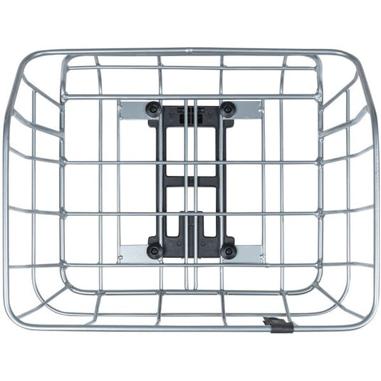 Basil Portland - fietsmand MIK – achterop – chroom