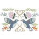 Sizzix • thinlits die set birds blossoms