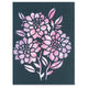 Sizzix • thinlits die set negative florals