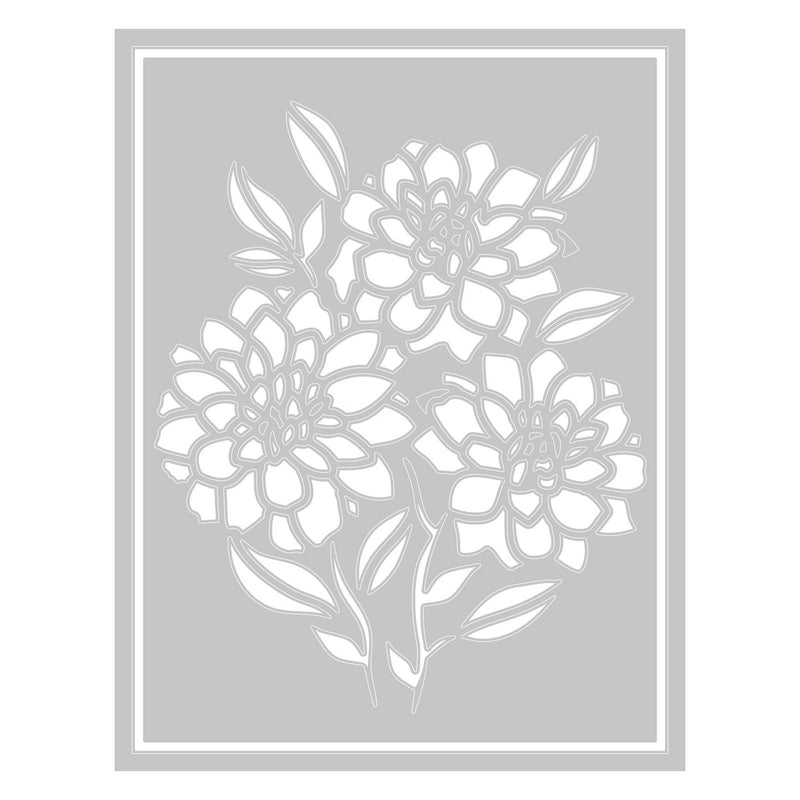 Afbeelding laden in galerijviewer, Sizzix • thinlits die set negative florals
