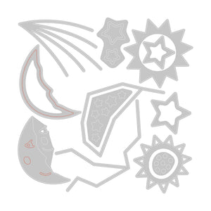 Sizzix • thinlits die set night light