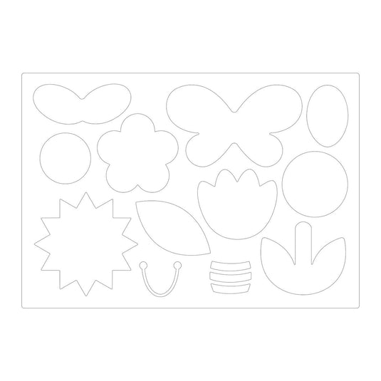 Sizzix • bigz plus die garden friends