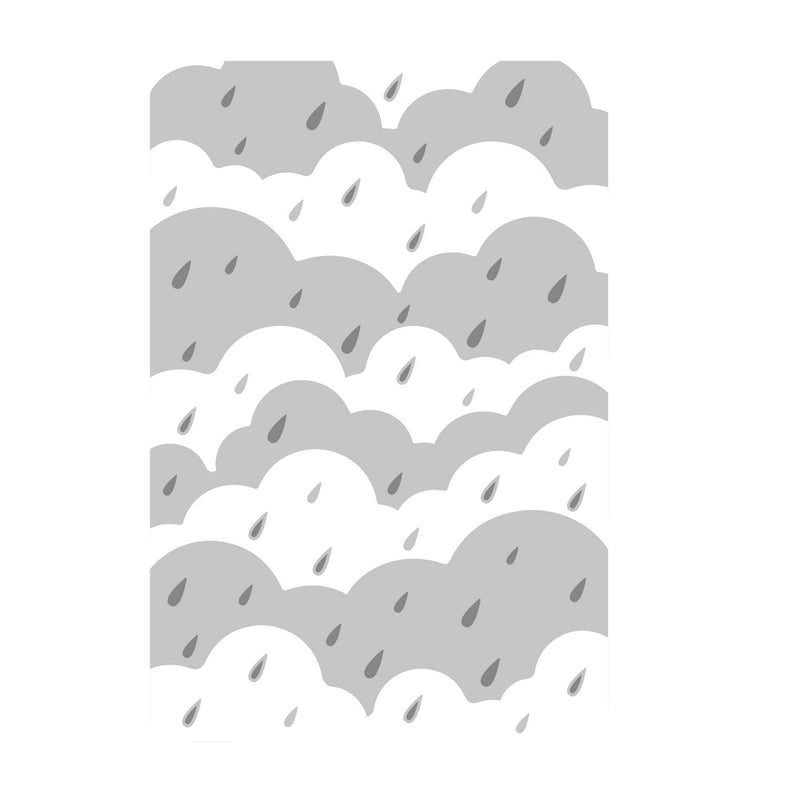 Afbeelding laden in galerijviewer, Sizzix • multi-level textured impressions embossing folder rain clouds
