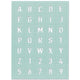 Sizzix • thinlits die tile alphanumeric