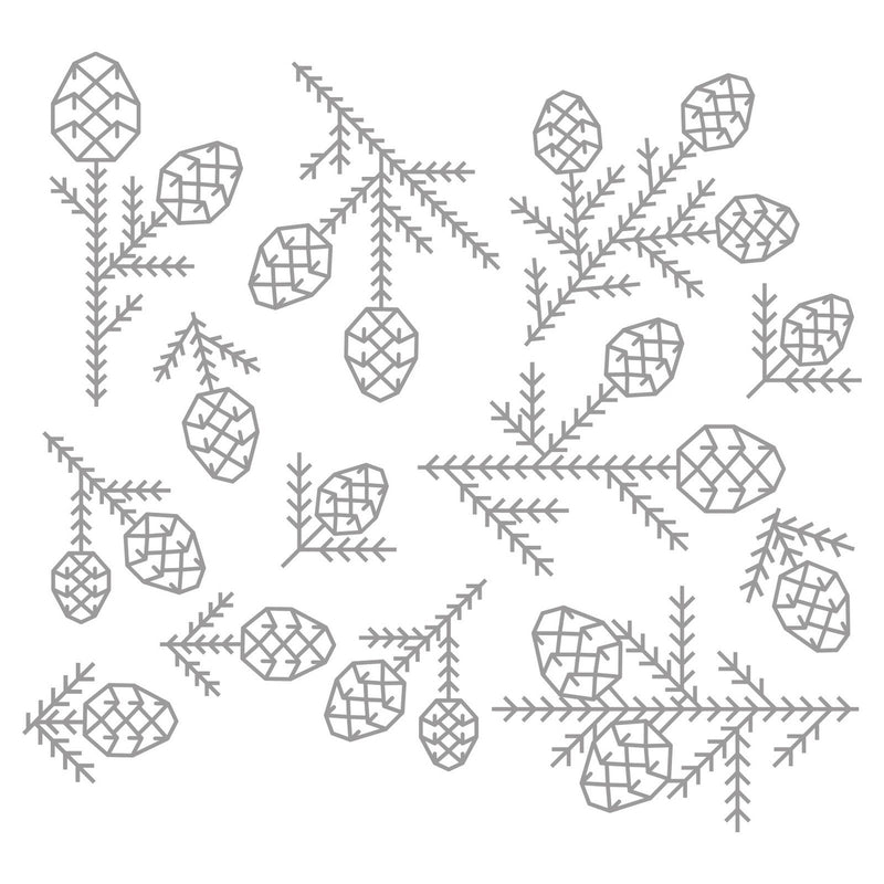 Afbeelding laden in galerijviewer, Sizzix • tim holtz thinlits die set pine patterns 13pcs
