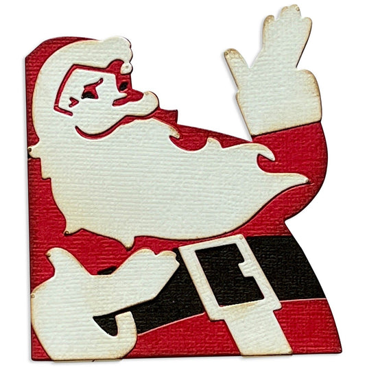 Sizzix • tim holtz thinlits die set retro santa 6pcs