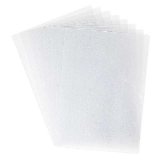 Sizzix • surfacez metallic shrink plastic silver