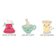 Sizzix • thinlits die set stamps crazy characters #1 7stuks