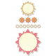 Sizzix • thinlits die set geo frames borders 10stuks
