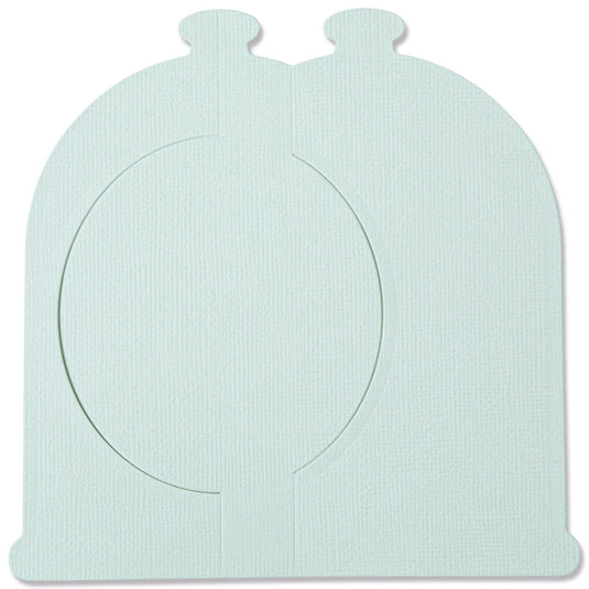 Sizzix • thinlits die set card, bell jar by jen long