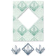 Sizzix • 3-d impresslits embossing folder ornate frame