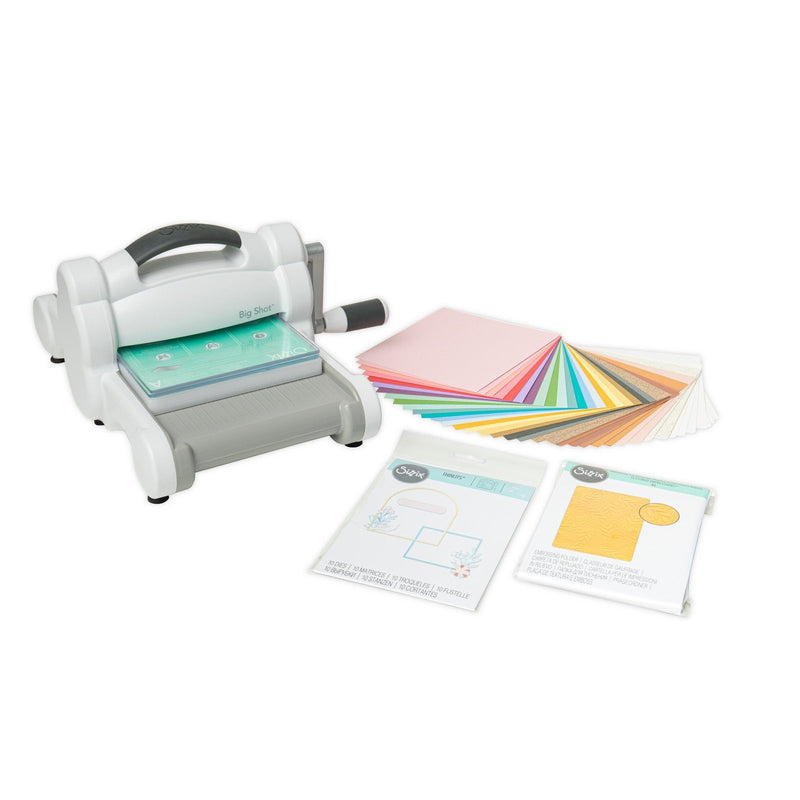 Afbeelding laden in galerijviewer, Sizzix • big shot a5 starter kit white gray
