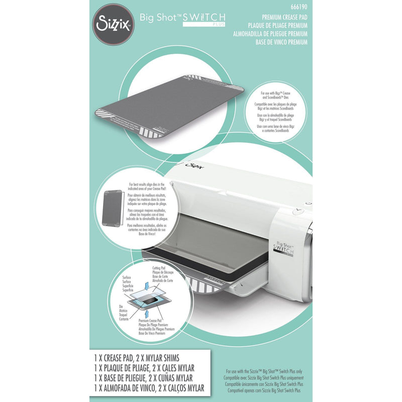 Afbeelding laden in galerijviewer, Sizzix • big shot switch plus accessory premium crease pad
