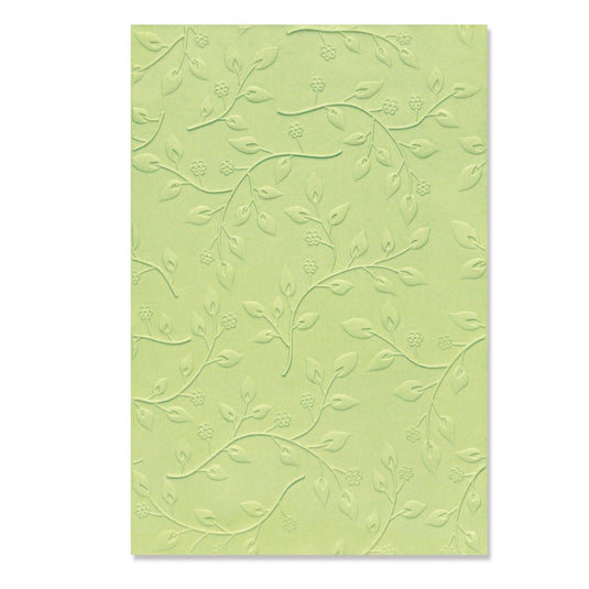 Sizzix • 3-d textured impressions embossing folder summer foliage by