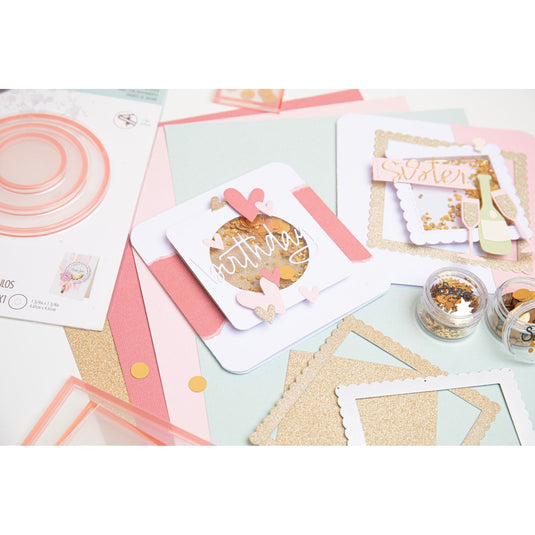 Sizzix • thinlits die set fabulous everyday shapes by debi potter