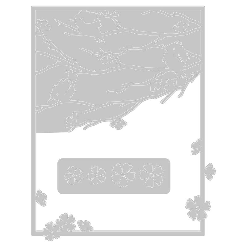 Afbeelding laden in galerijviewer, Sizzix • thinlits die set woodland cardfront 2pcs
