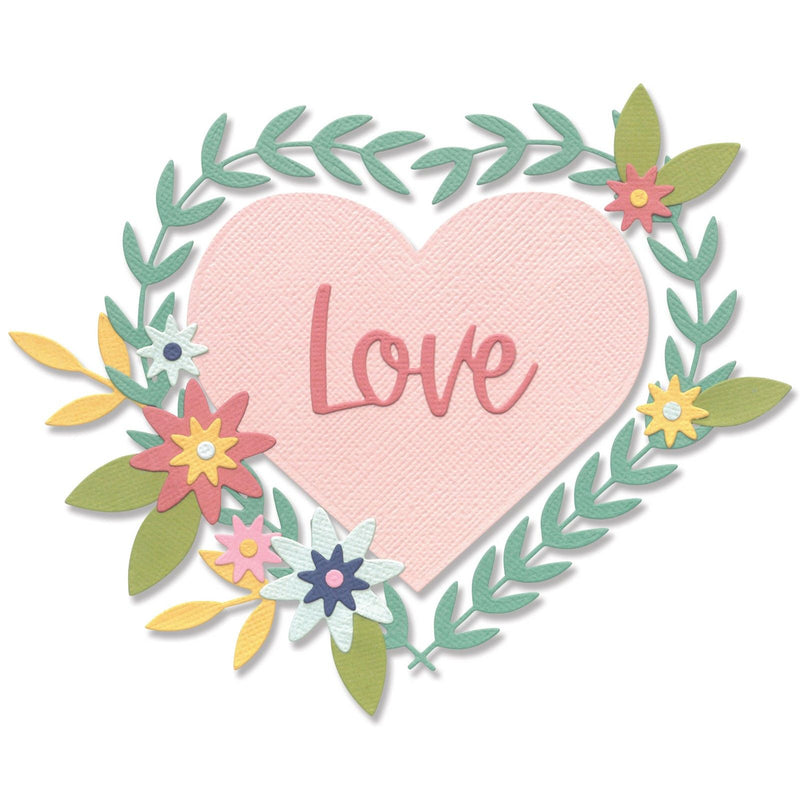 Afbeelding laden in galerijviewer, Sizzix • thinlits die set hello love by lisa jones
