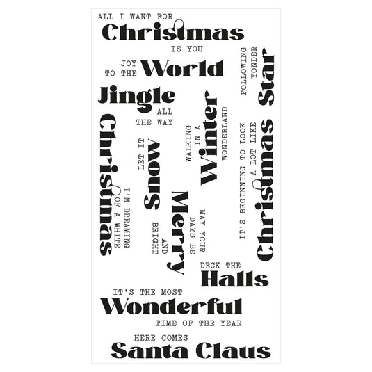 Sizzix • clear stamps seasonal vibes