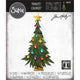 Sizzix • tim holtz thinlits die set trim a tree colorize