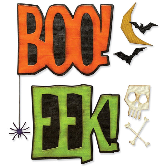 Sizzix • tim holtz thinlits die set big frights