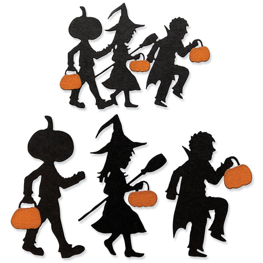 Sizzix • tim holtz thinlits die set halloween night