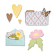 Sizzix • thinlits die set envelope folder flowers set