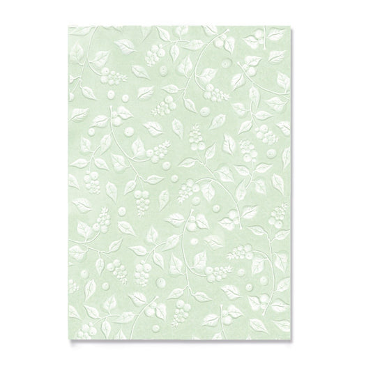 Sizzix • 3d textured impressions embossing folder snowberry a5