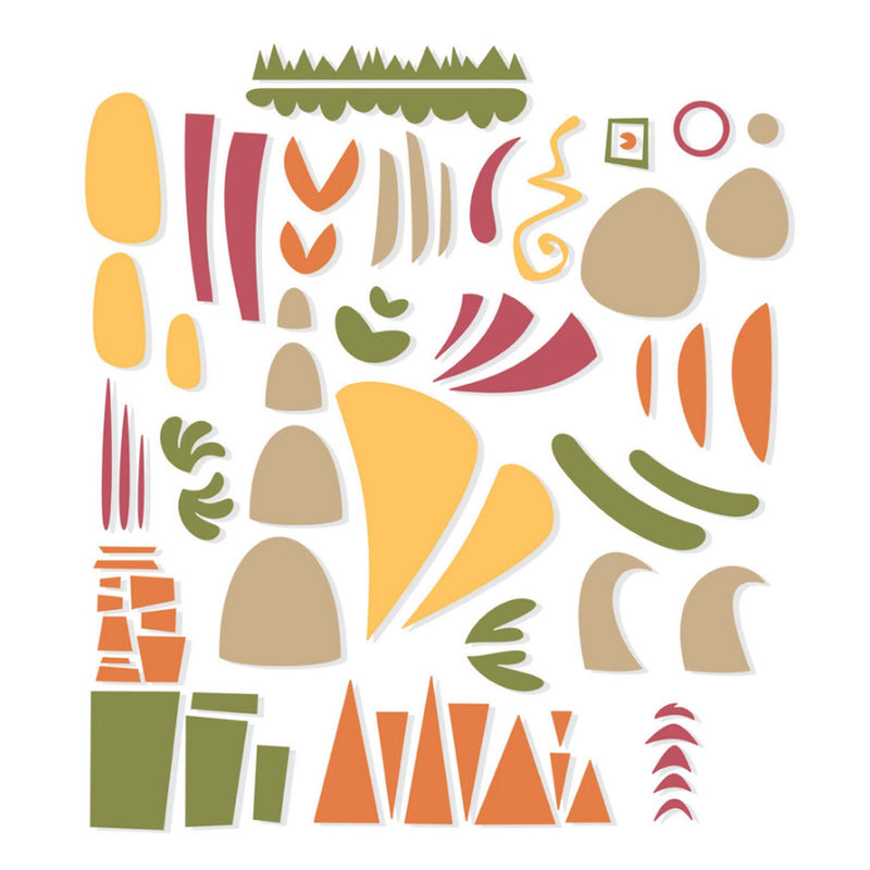 Afbeelding laden in galerijviewer, Sizzix • thinlits die set infinite doodles #1
