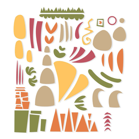 Sizzix • thinlits die set infinite doodles
