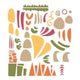 Sizzix • thinlits die set infinite doodles #1
