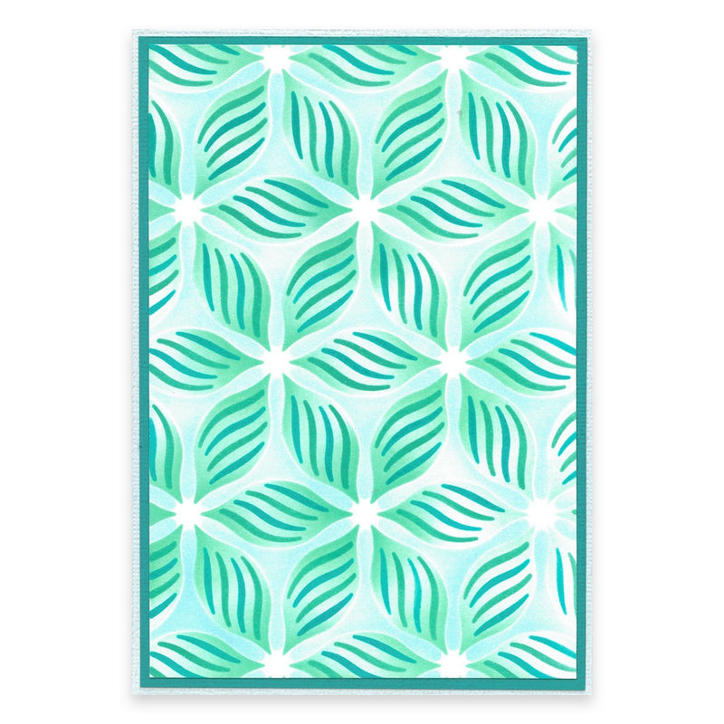 Afbeelding laden in galerijviewer, Sizzix • layered stencils a6 defined petals 4pcs

