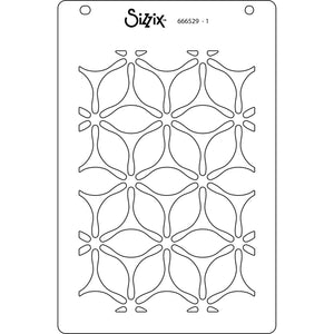 Sizzix • layered stencils a6 defined petals 4pcs