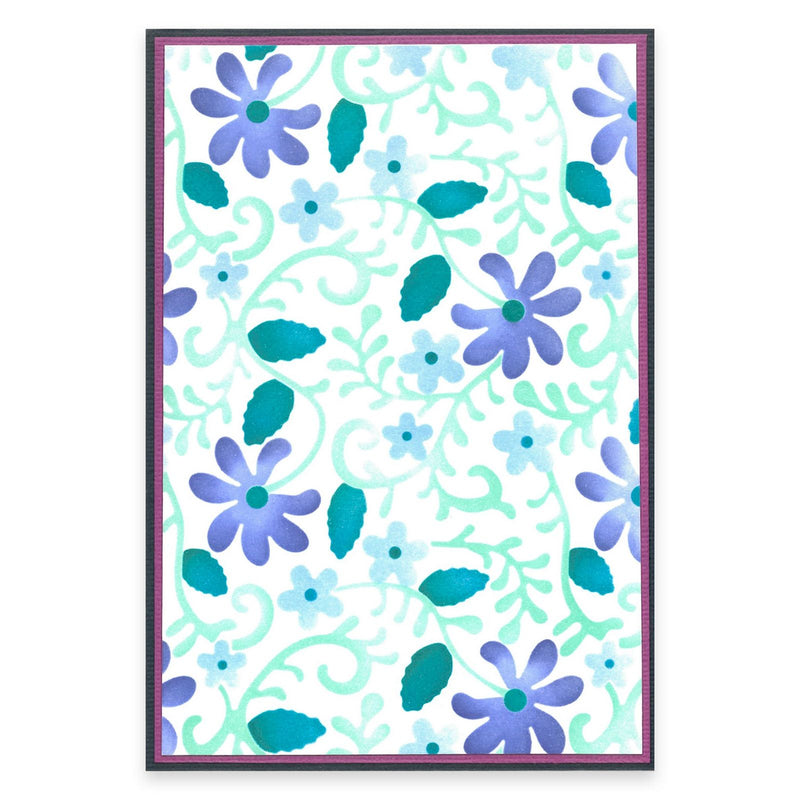 Afbeelding laden in galerijviewer, Sizzix • layered stencils a6 lacey 4pcs
